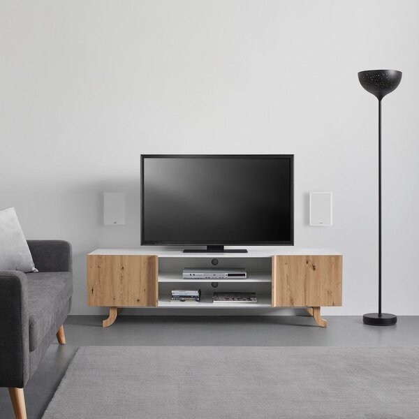 Bessagi Home Tv Omarica Vira, Bela, Barva Hrasta