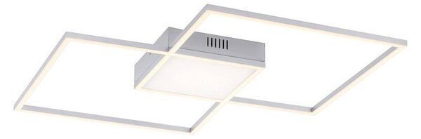 XXXL Stropna Led-svetilka Asmin, Srebrna, 2 X 16,5 W