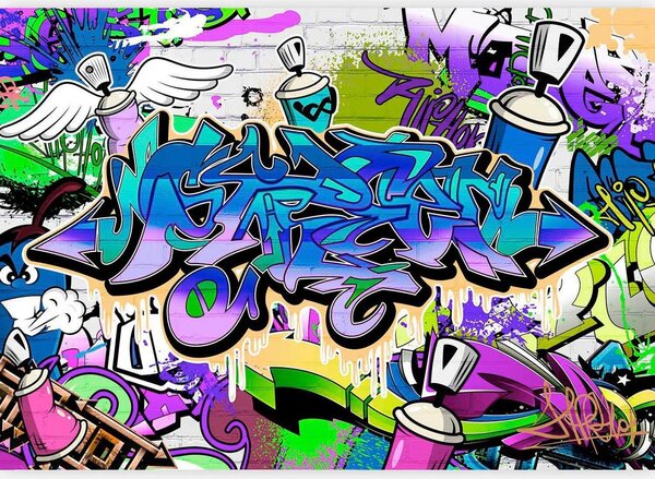 Artgeist Fototapeta Graffiti, 150x105cm