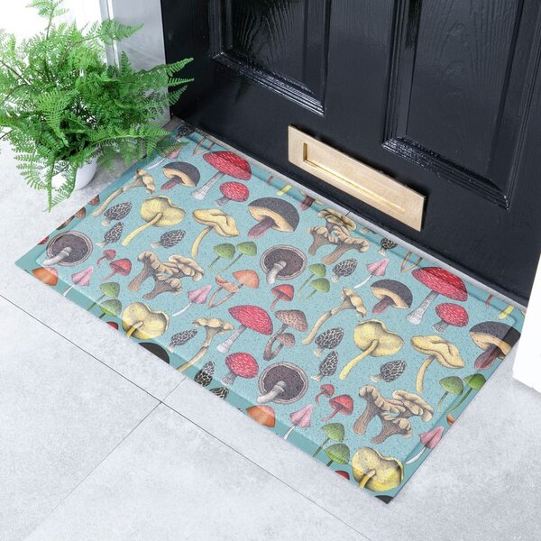 Predpražnik 40x70 cm Wild Mushroom x Celia Battaini – Artsy Doormats