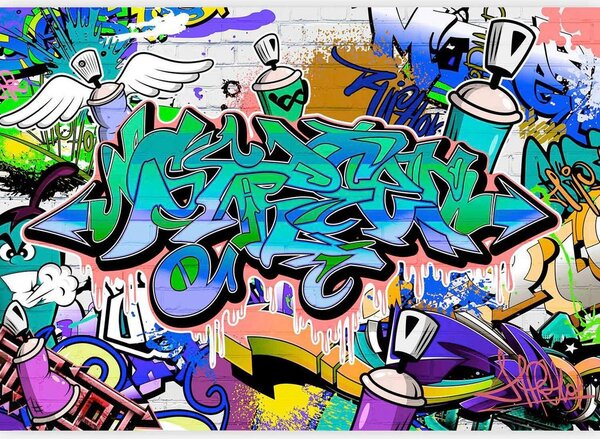 Artgeist Fototapeta Graffiti, 100x70cm