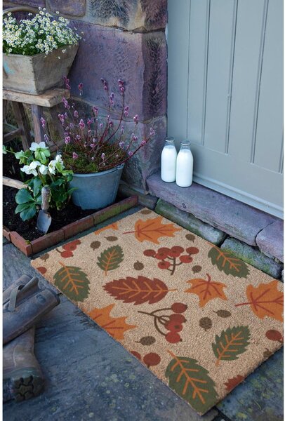 Predpražnik iz kokosovih vlaken 40x60 cm Autumn Leaves – Artsy Doormats