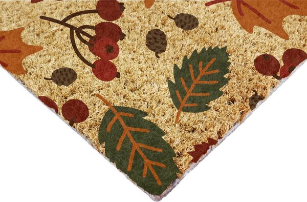 Predpražnik iz kokosovih vlaken 40x60 cm Autumn Leaves – Artsy Doormats