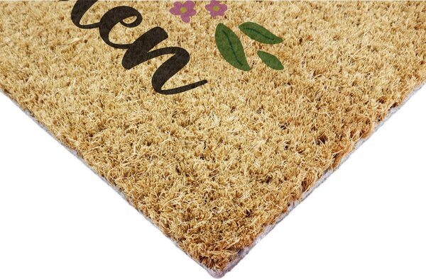 Predpražnik iz kokosovih vlaken 40x60 cm Welcome to My Garden – Artsy Doormats