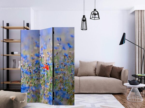 Artgeist Paravan Flower Garden, 3-Delni, Dvostranski
