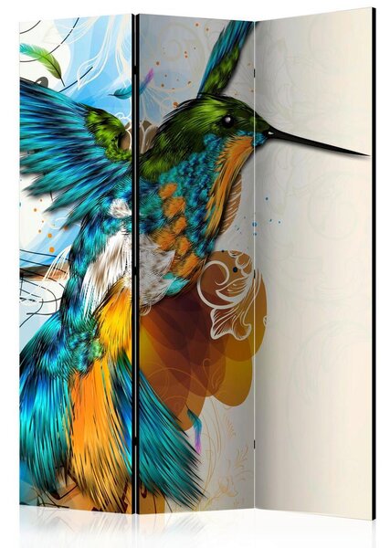 Artgeist Paravan Bird's Music, 3-Delni, Dvostranski