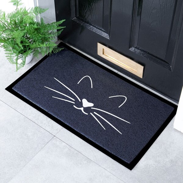 Predpražnik 40x70 cm Cat Face – Artsy Doormats