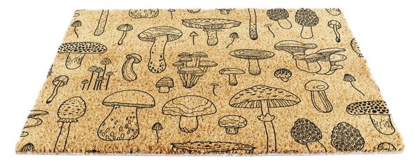 Predpražnik iz kokosovih vlaken 40x60 cm Mushrooms – Artsy Doormats