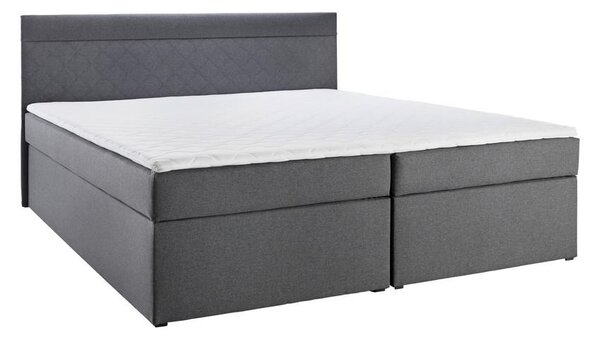 Bessagi Home Boxspring Postelja Rosa, Antracit, 180x200