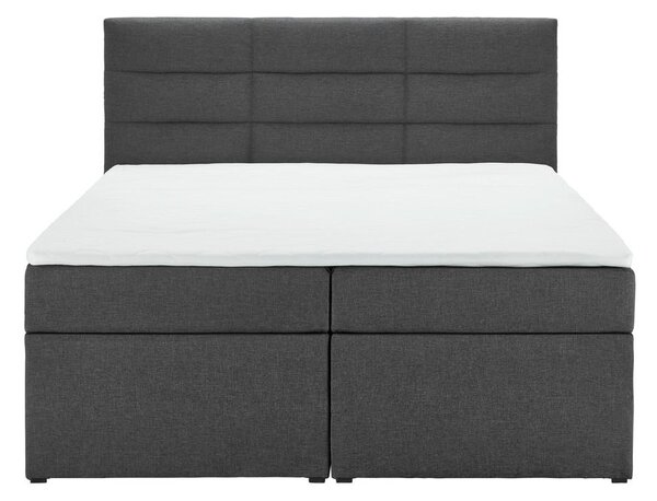 Bessagi Home Postelja Boxspring Lisa, Antracit, 140x200