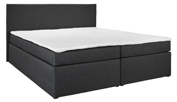 Bessagi Home Postelja Boxspring Lucy, Temno Siva, 180x200