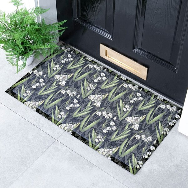 Predpražnik 40x70 cm Lily of Valley x Celia Battaini – Artsy Doormats