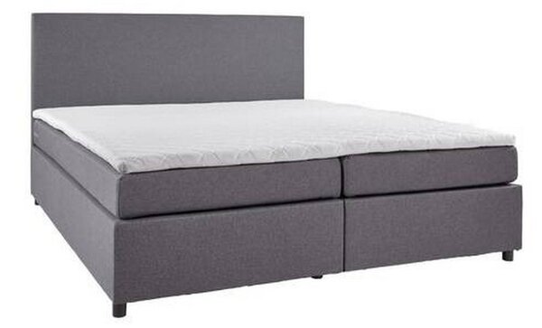 Bessagi Home Postelja Boxspring Melia, Siva, 180x200