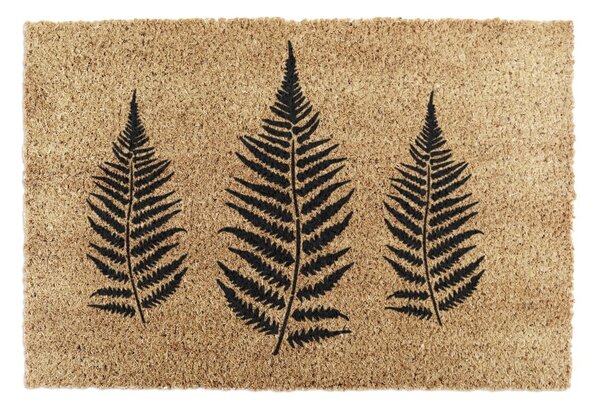 Predpražnik iz kokosovih vlaken 40x60 cm Fern Leaf – Artsy Doormats