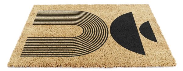 Predpražnik iz kokosovih vlaken 40x60 cm Half Moon – Artsy Doormats