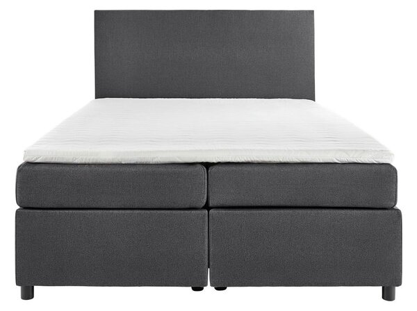 Bessagi Home Postelja Boxspring Florin, Siva, 140x200