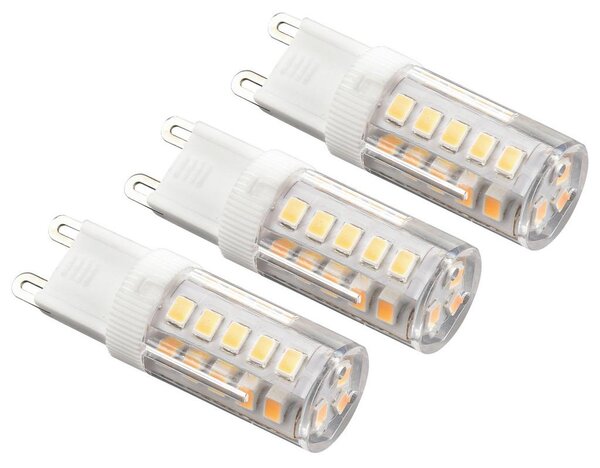 Mömax Set Led-sijalk Damian, 3 Kos, G9, 4,5 W