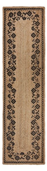 Tekač iz jute v naravni barvi 60x230 cm Maisie – Flair Rugs