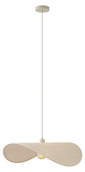 Moderna viseča svetilka bež 65 cm - Hat
