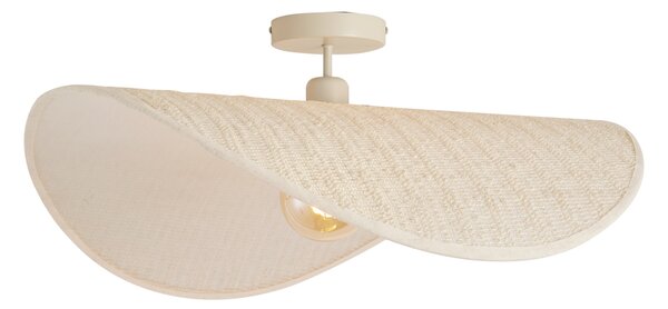Moderna stropna svetilka bež 65cm - Hat