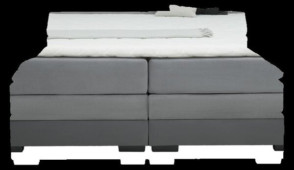 Premium Living Postelja Boxspring Sevilla, Siva, 180x200