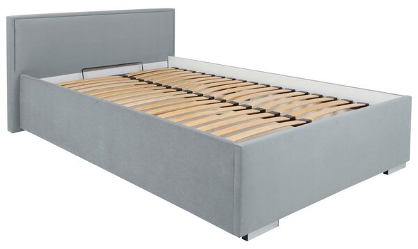 XXXL Postelja Boxspring Anadia I I, Siva, Predal, 120x200