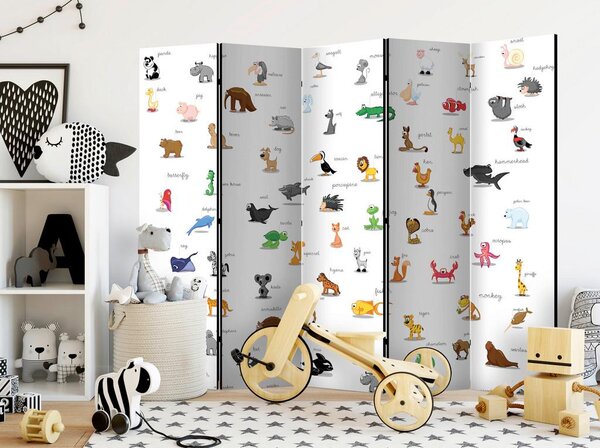 Artgeist Paravan Animals I, 5-Delni, Dvostranski