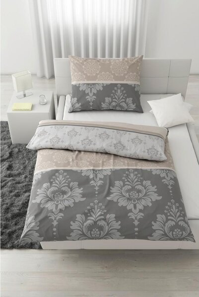 Modern Living Posteljnina Yvonne, Siva, 60/80, 140/200