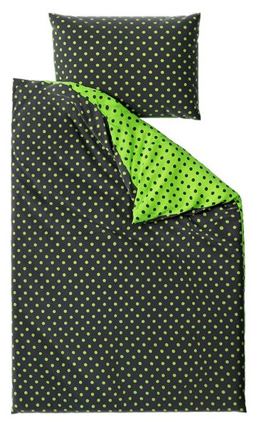 Poliabombažna posteljnina COLAM GREEN POLY zelena Dimenzije posteljnine: 70 x 90 cm | 140 x 200 cm