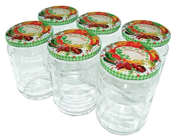 Steklo-set za vlaganje (6 kos)