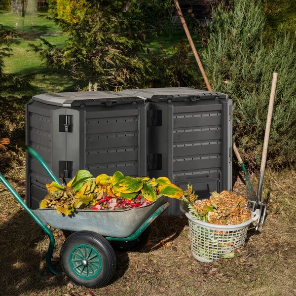 Kompostnik - Compogreen 800l, črn Prosperplast
