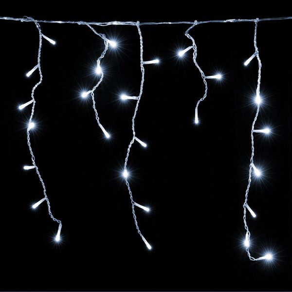 Božična svetlobna veriga LED CENCELJI, 10m, hladno bela Monzana