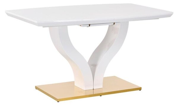 MID.YOU Jedilna Miza Jade Az, Bela, 140-180x90