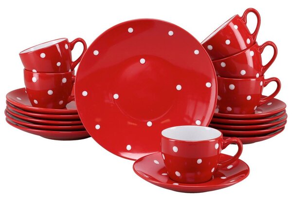 Creatable Kavni Servis Polka Dots, 18-Delni