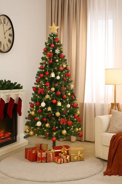 Umetno božično drevo RUDOLPH, 150cm, zeleno Casaria