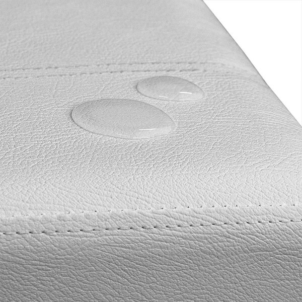 Tabure s shranjevalnim prostorom BELLA, 115x40x40cm, bela Casaria