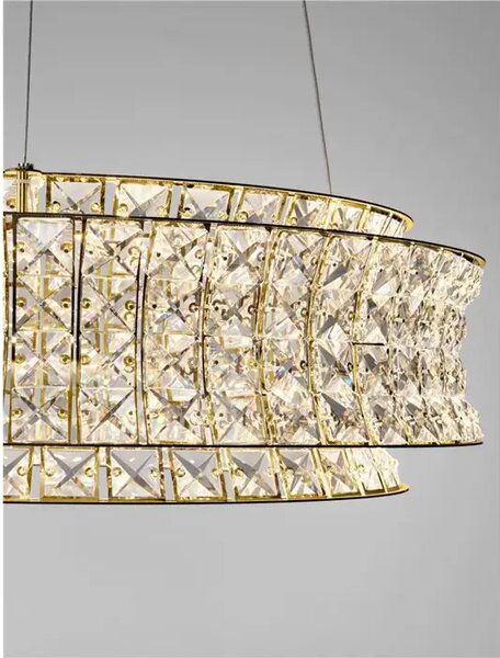 CELYSIA KRISTALNI LED LUSTER 56W IP20 3500K TRIAK PRIGUŠLJIVA NL9019774