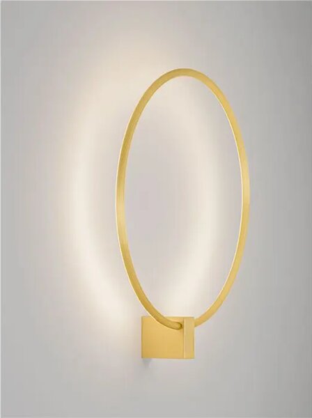 CERCIO ZIDNA LED SVJETILJKA ZLATNA 21W IP20 CCT 2700-3000-4000K NL9060270