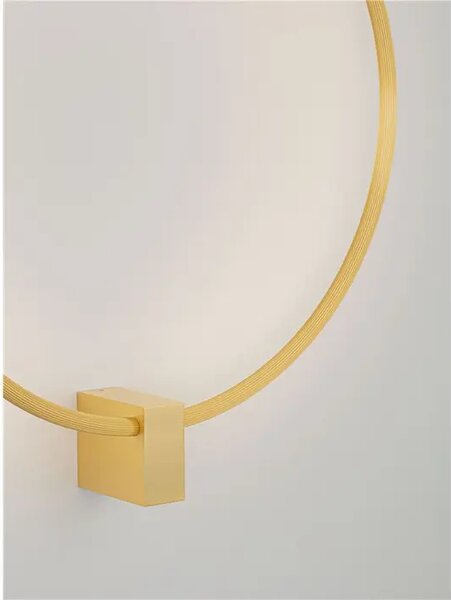 CERCIO ZIDNA LED SVJETILJKA ZLATNA 21W IP20 CCT 2700-3000-4000K NL9060270