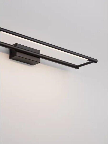 OLAS ZIDNA LED SVJETILJKA CRNA 8W IP20 3000K NL9117313