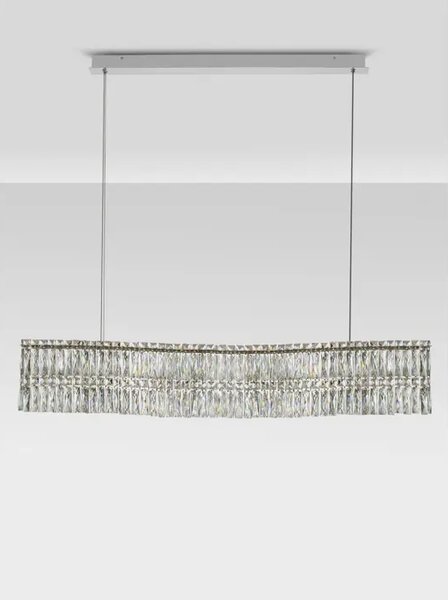 NUVIA KRISTALNI LED LUSTER 34W IP20 3500K TRIAK PRIGUŠIV NL9019783