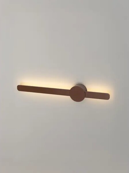 NOREI ZIDNA LED SVJETILJKA TAMNO SMEĐA 11W IP20 CCT 2700-3000-4000K NL9190721