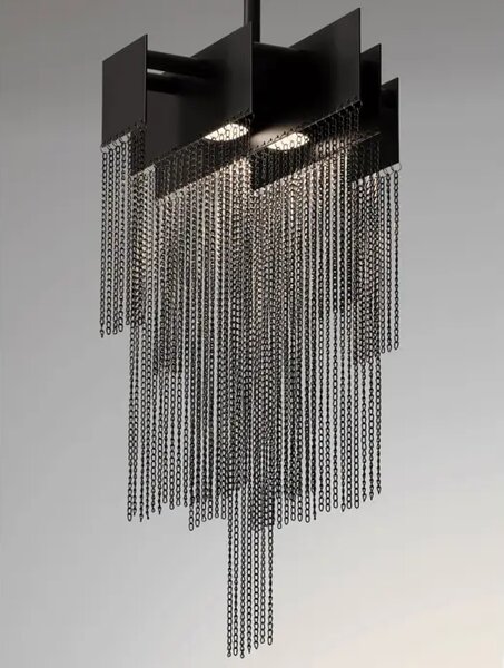 REVIA LED LUSTER CRNI 8W IP20 3000K NL9186990