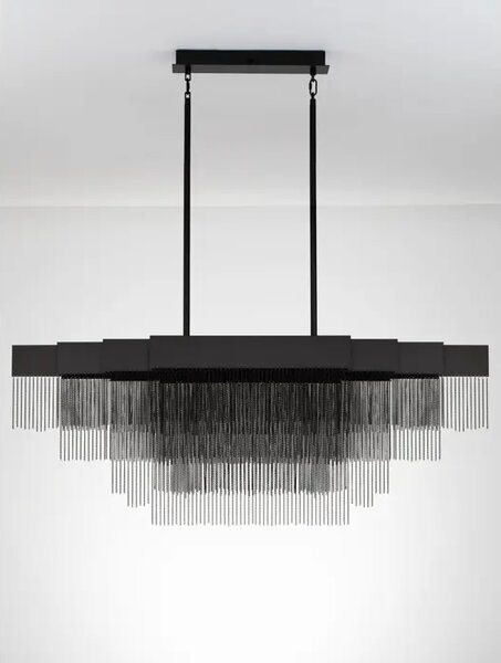 REVIA LED LUSTER CRNI 46W IP20 3000K NL9186996
