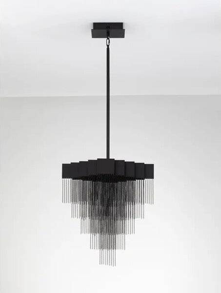 REVIA LED LUSTER CRNI 28W IP20 3000K NL9186992
