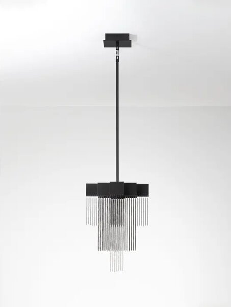 REVIA LED LUSTER CRNI 8W IP20 3000K NL9186990