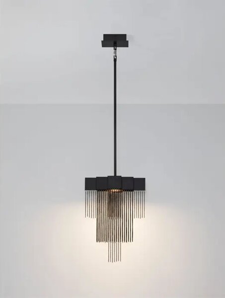 REVIA LED LUSTER CRNI 8W IP20 3000K NL9186990
