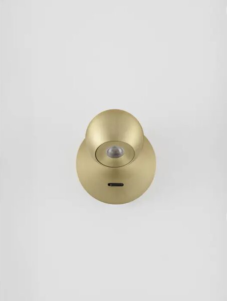 SFERA ZIDNA LED SVJETILJKA ZLATNA 6W IP20 3000K PREKIDAČ UKLJU./ISKLJ. NL9540295