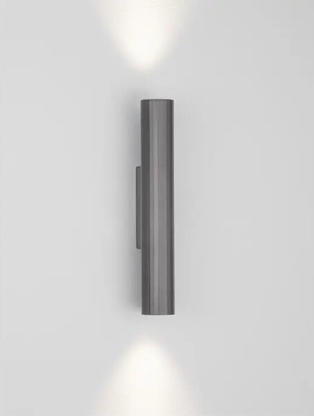 RIVETA ZIDNA LED SVJETILJKA CRNI NIKAL 6W IP20 3000K SVJETLO-GORE I DOLJE NL9060308