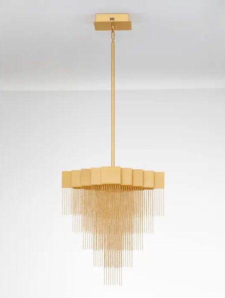 REVIA LED LUSTER ZLATNI 28W IP20 3000K NL9186993